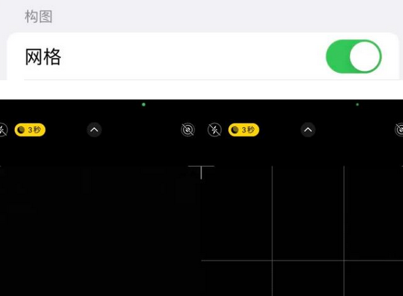 黎平苹果手机维修网点分享iPhone如何开启九宫格构图功能