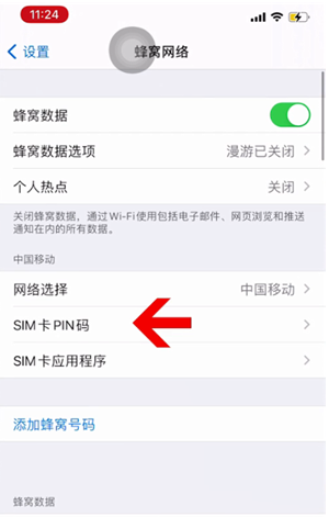 黎平苹果14维修网分享如何给iPhone14的SIM卡设置密码 