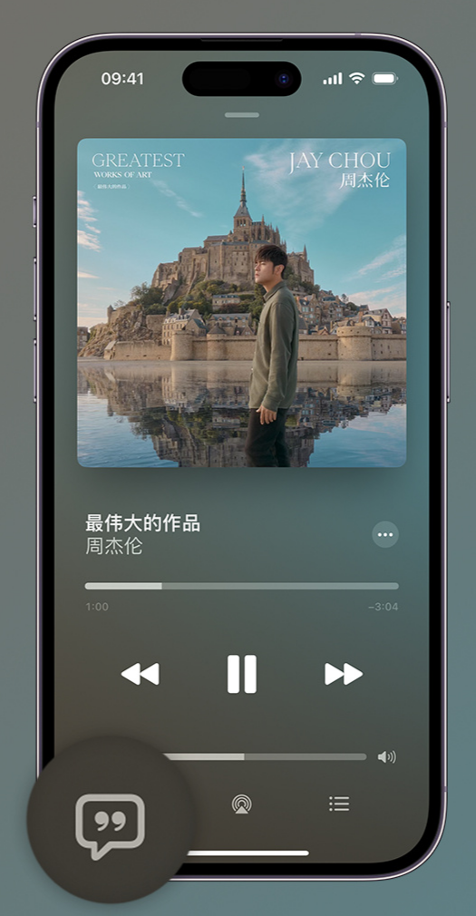 黎平iphone维修分享如何在iPhone上使用Apple Music全新唱歌功能 