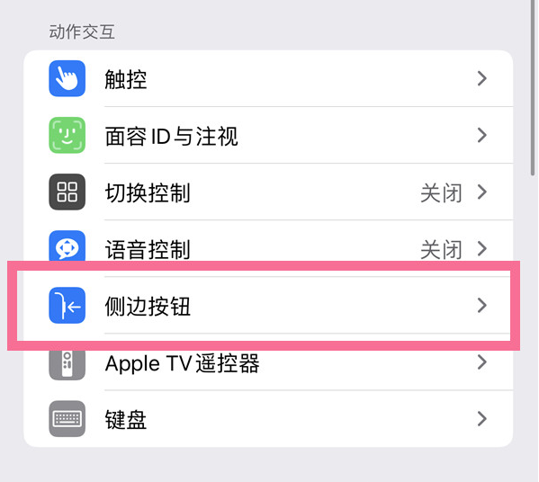 黎平苹果14维修店分享iPhone14 Plus侧键双击下载功能关闭方法 