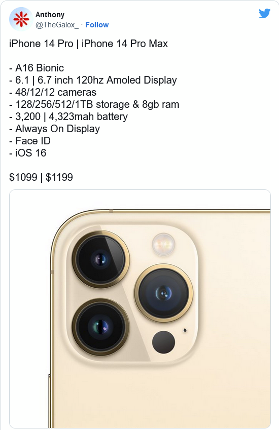 黎平苹果14维修分享iPhone 14全系涨价 