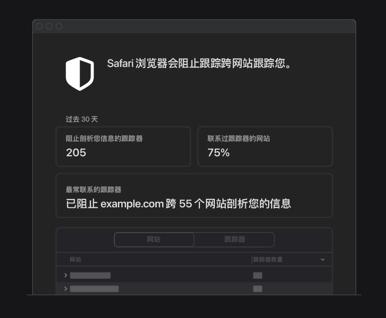 黎平苹果手机维修分享如何在 Safari 浏览器中查看和打开隐私报告 